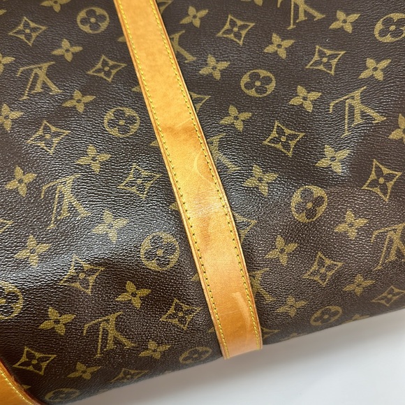 💯 Authentic Louis Vuitton Monogram Keepall 55 - Picture 12 of 15